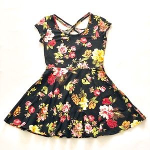 Floral Print Mini Sundress